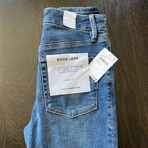 [BRAND NEW] Good American ‘Good Legs’ Jeans (Size 27)